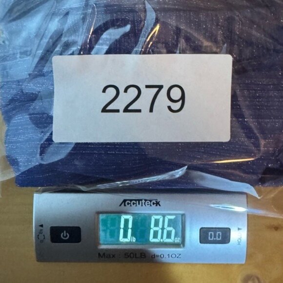 Cupshe Blue Lurex Crossback Cheeky One-Piece Large New Blue Beachy Coastal - Picture 10 of 10